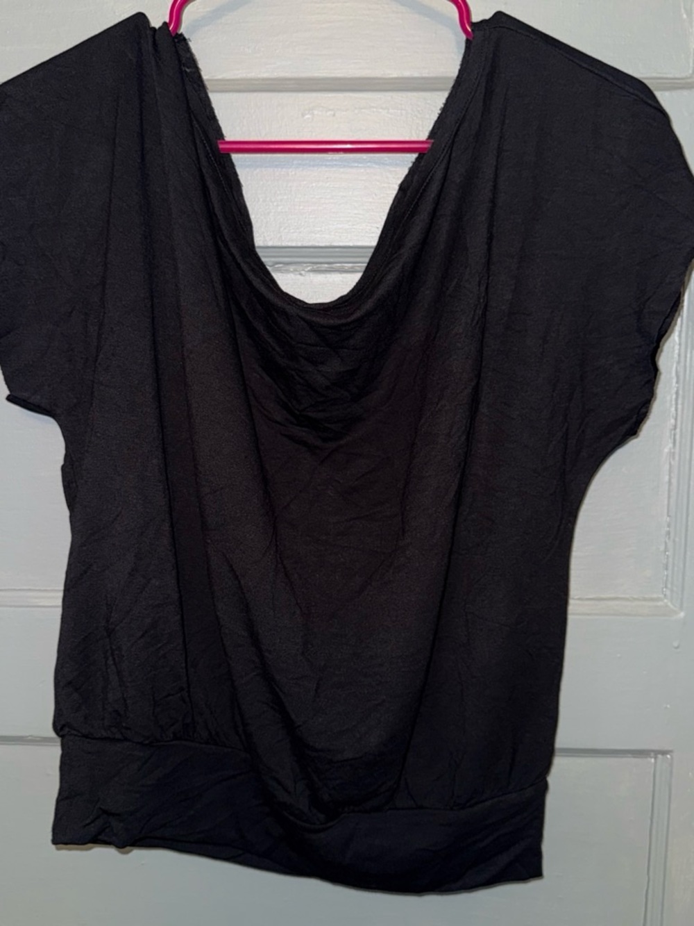 Classic Black off the shoulder Women's Top